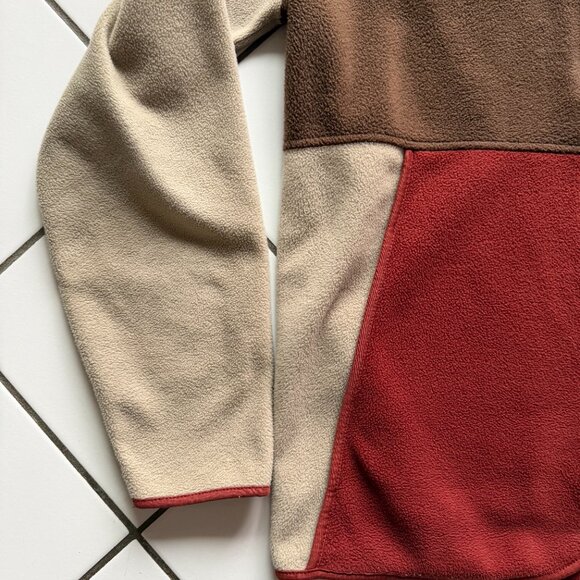 Mudo colour-blocked, zip-up fleece sweatshirt (M) - Picture 5 of 12